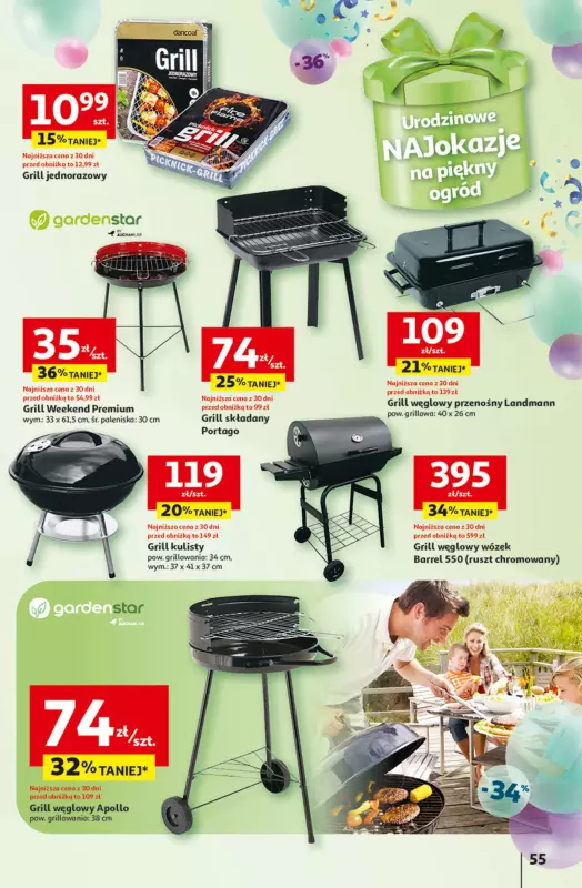 Auchan - gazetka promocyjna Te URODZINY są NAJ Hipermarket od czwartku 08.05 do środy 14.05 - strona 59