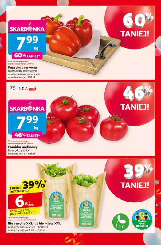 Auchan - gazetka promocyjna Te URODZINY są NAJ Hipermarket od czwartku 08.05 do środy 14.05 - strona 13