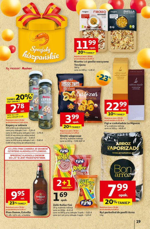 Auchan - gazetka promocyjna Te URODZINY są NAJ Hipermarket od czwartku 08.05 do środy 14.05 - strona 21