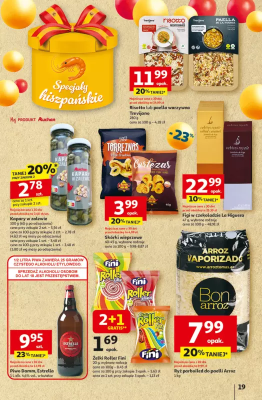 Auchan - gazetka promocyjna Te URODZINY są NAJ Hipermarket od czwartku 08.05 do środy 14.05 - strona 21