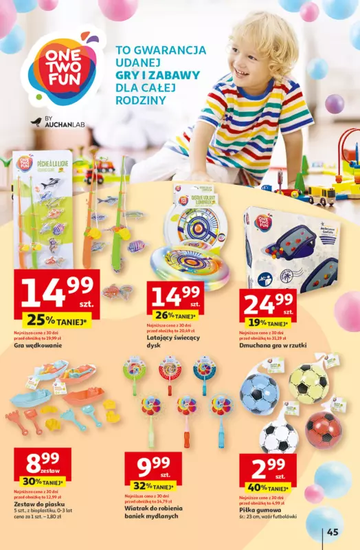 Auchan - gazetka promocyjna Te URODZINY są NAJ Hipermarket od czwartku 08.05 do środy 14.05 - strona 49