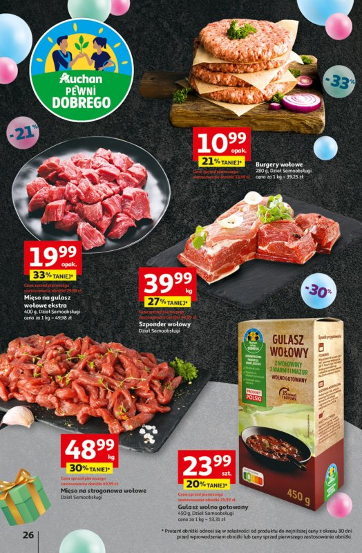 Auchan - gazetka promocyjna Te URODZINY są NAJ Hipermarket od czwartku 08.05 do środy 14.05 - strona 28