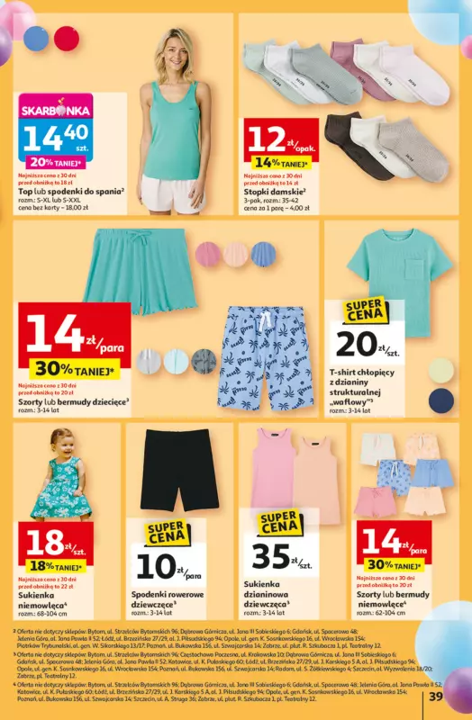 Auchan - gazetka promocyjna Te URODZINY są NAJ Hipermarket od czwartku 08.05 do środy 14.05 - strona 43