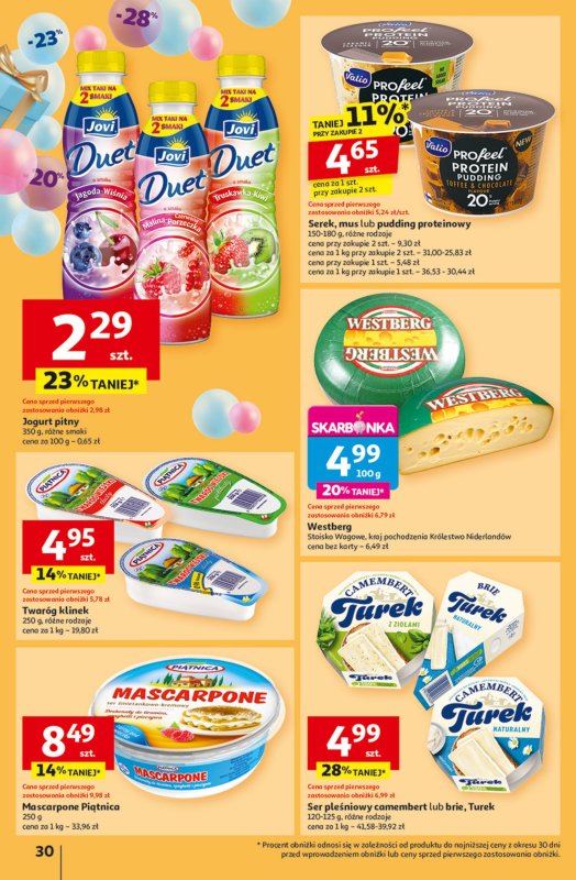 Auchan - gazetka promocyjna Te URODZINY są NAJ Hipermarket od czwartku 08.05 do środy 14.05 - strona 32
