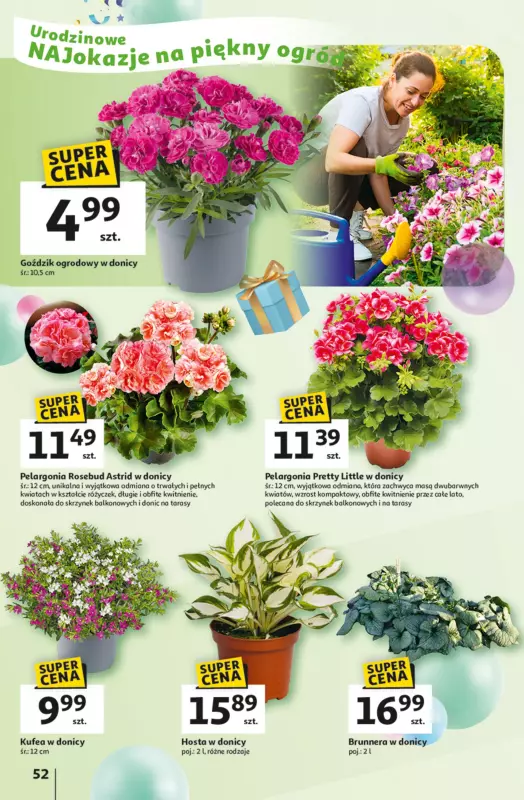 Auchan - gazetka promocyjna Te URODZINY są NAJ Hipermarket od czwartku 08.05 do środy 14.05 - strona 56