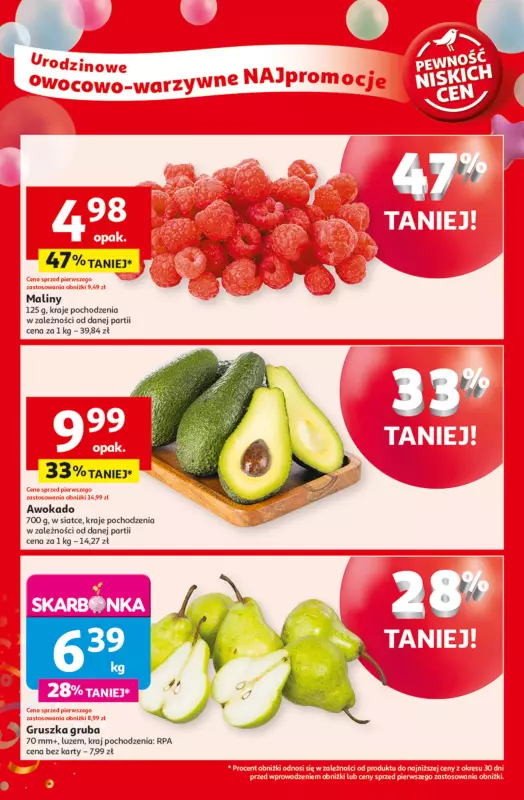 Auchan - gazetka promocyjna Te URODZINY są NAJ Hipermarket od czwartku 08.05 do środy 14.05 - strona 12