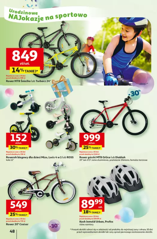 Auchan - gazetka promocyjna Te URODZINY są NAJ Hipermarket od czwartku 08.05 do środy 14.05 - strona 52