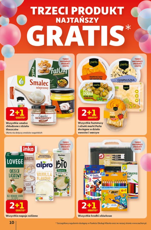 Auchan - gazetka promocyjna Te URODZINY są NAJ Hipermarket od czwartku 08.05 do środy 14.05 - strona 10
