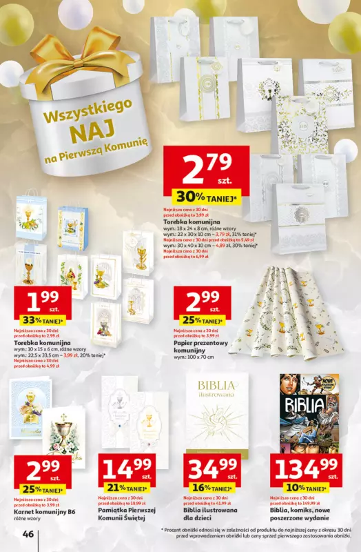 Auchan - gazetka promocyjna Te URODZINY są NAJ Hipermarket od czwartku 08.05 do środy 14.05 - strona 50