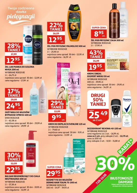 Auchan - gazetka promocyjna Gazetka Racibórz od środy 07.05 do wtorku 13.05 - strona 21