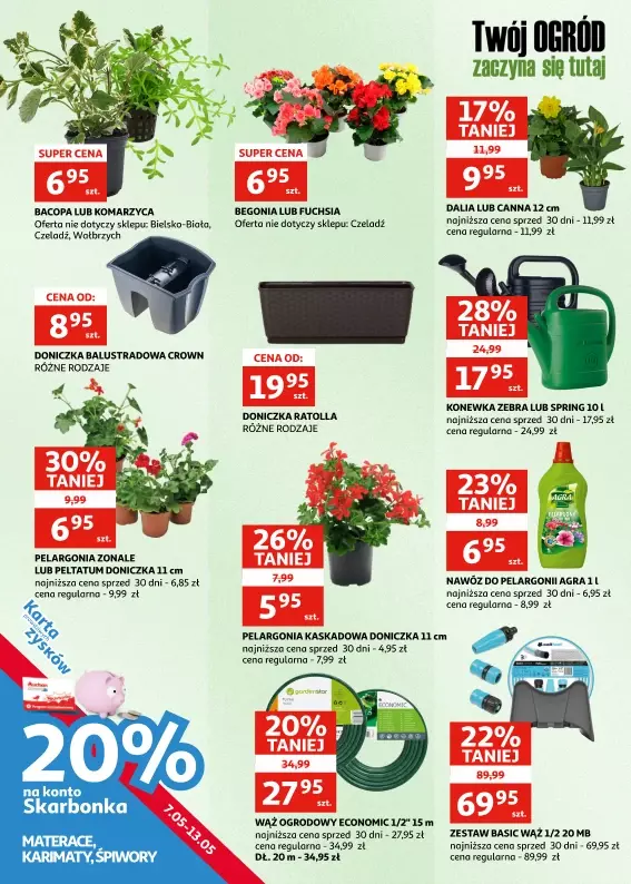 Auchan - gazetka promocyjna Gazetka Zielona Góra od środy 07.05 do wtorku 13.05 - strona 28