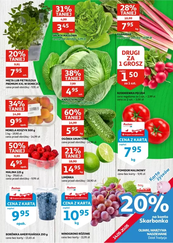 Auchan - gazetka promocyjna Gazetka Racibórz I Majówka w rozkwicie od środy 14.05 do wtorku 20.05 - strona 12