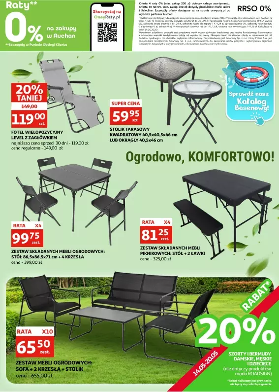 Auchan - gazetka promocyjna Gazetka Racibórz I Majówka w rozkwicie od środy 14.05 do wtorku 20.05 - strona 9