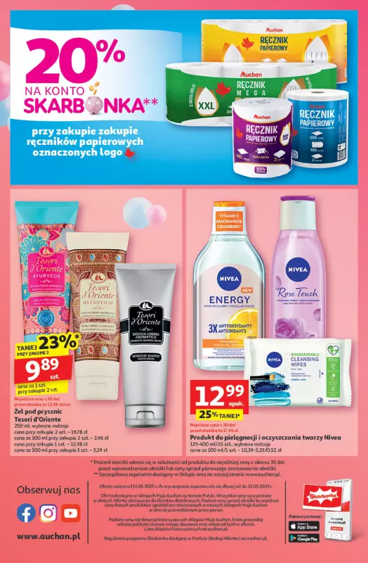 Auchan - gazetka promocyjna Te URODZINY są NAJ Moje Auchan  do środy 21.05 - strona 10