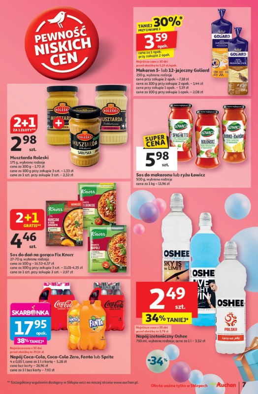 Auchan - gazetka promocyjna Te URODZINY są NAJ Moje Auchan  do środy 21.05 - strona 9