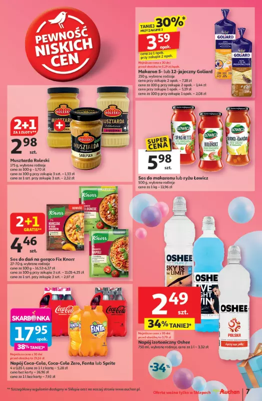 Auchan - gazetka promocyjna Te URODZINY są NAJ Moje Auchan od czwartku 15.05 do środy 21.05 - strona 9