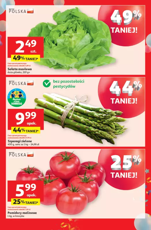 Auchan - gazetka promocyjna Te URODZINY są NAJ Supermarket od czwartku 15.05 do środy 21.05 - strona 7