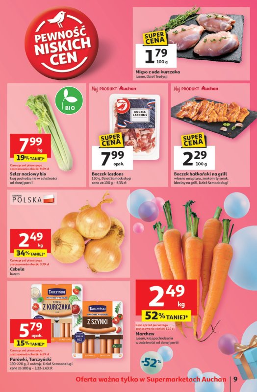 Auchan - gazetka promocyjna Te URODZINY są NAJ Supermarket od czwartku 15.05 do środy 21.05 - strona 11