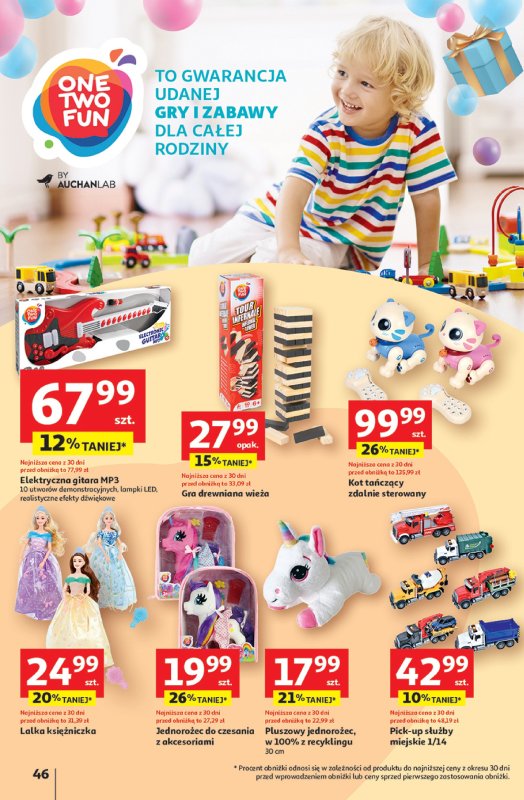 Auchan - gazetka promocyjna Te URODZINY są NAJ Hipermarket od czwartku 15.05 do środy 21.05 - strona 50