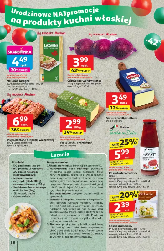Auchan - gazetka promocyjna Te URODZINY są NAJ Hipermarket od czwartku 15.05 do środy 21.05 - strona 20