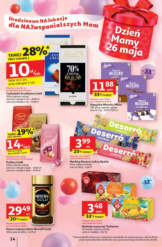 Auchan - gazetka promocyjna Te URODZINY są NAJ Hipermarket od czwartku 15.05 do środy 21.05 - strona 16