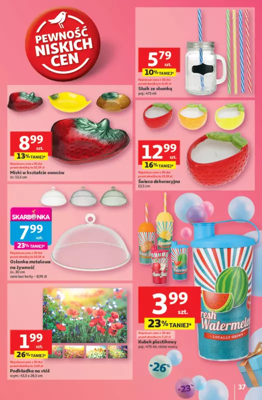 Auchan - gazetka promocyjna Te URODZINY są NAJ Hipermarket  do środy 21.05 - strona 39