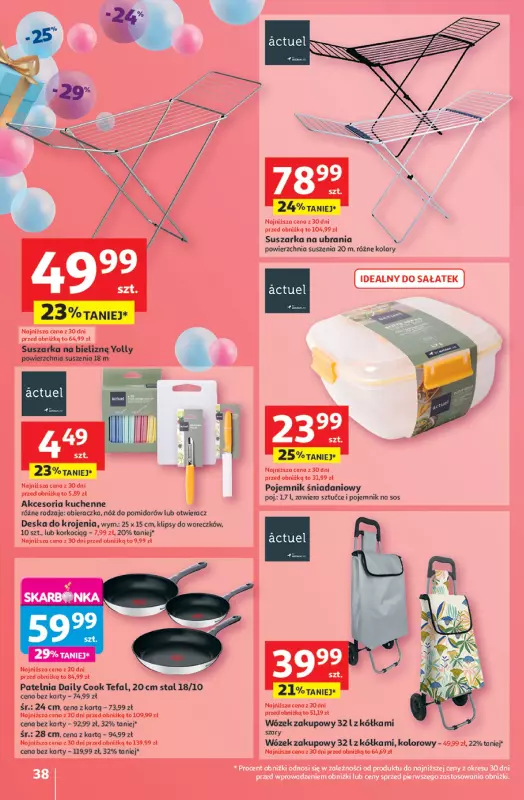 Auchan - gazetka promocyjna Te URODZINY są NAJ Hipermarket od czwartku 15.05 do środy 21.05 - strona 40