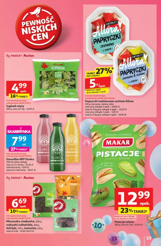 Auchan - gazetka promocyjna Te URODZINY są NAJ Hipermarket od czwartku 15.05 do środy 21.05 - strona 25