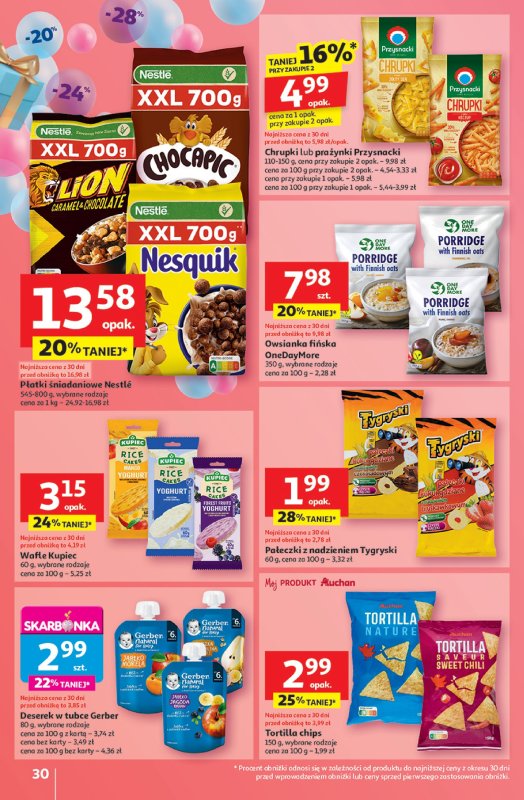 Auchan - gazetka promocyjna Te URODZINY są NAJ Hipermarket  do środy 21.05 - strona 32