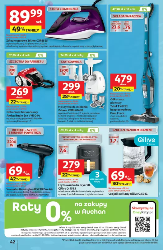 Auchan - gazetka promocyjna Te URODZINY są NAJ Hipermarket od czwartku 15.05 do środy 21.05 - strona 46