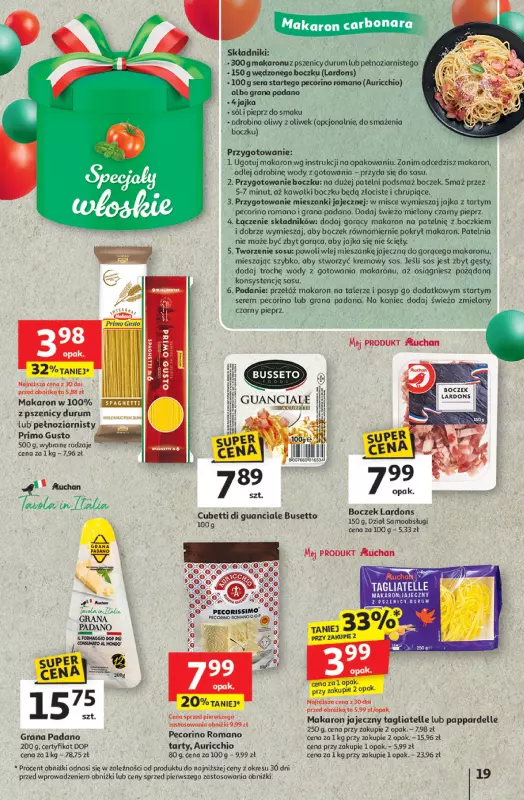 Auchan - gazetka promocyjna Te URODZINY są NAJ Hipermarket od czwartku 15.05 do środy 21.05 - strona 21