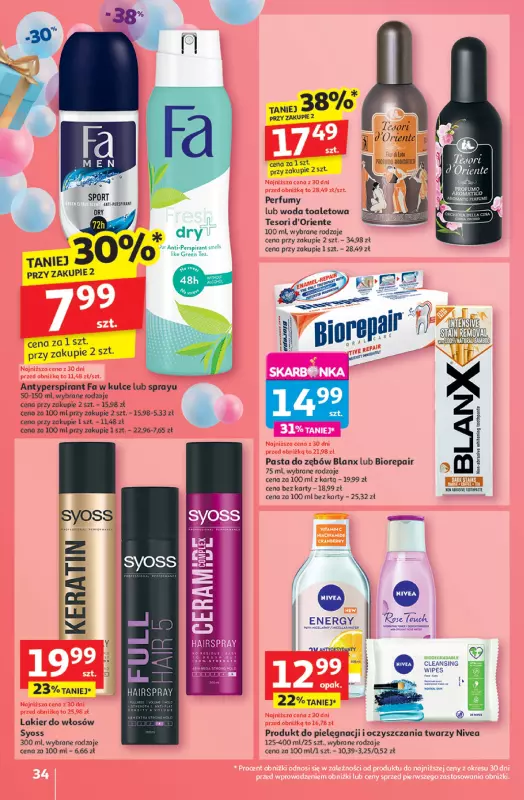 Auchan - gazetka promocyjna Te URODZINY są NAJ Hipermarket od czwartku 15.05 do środy 21.05 - strona 36