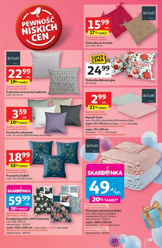 Auchan - gazetka promocyjna Te URODZINY są NAJ Hipermarket od czwartku 15.05 do środy 21.05 - strona 41