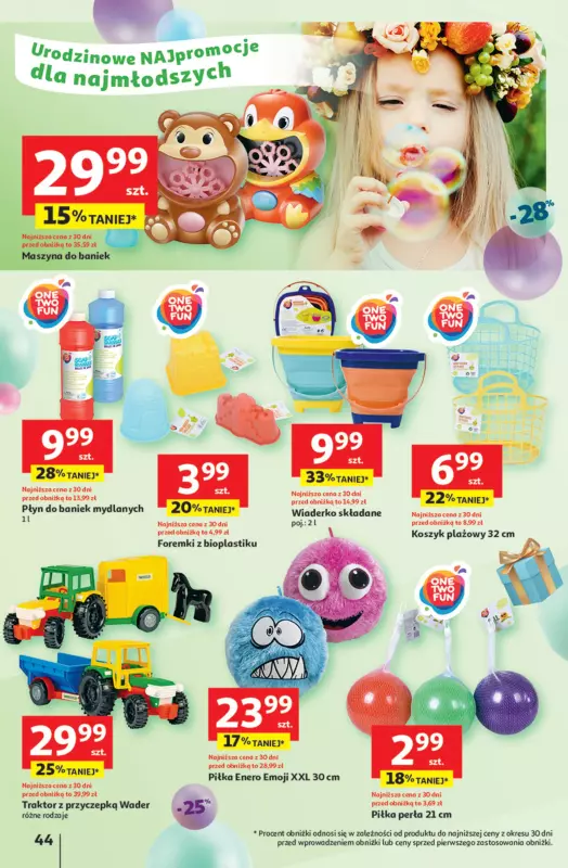 Auchan - gazetka promocyjna Te URODZINY są NAJ Hipermarket  do środy 21.05 - strona 48