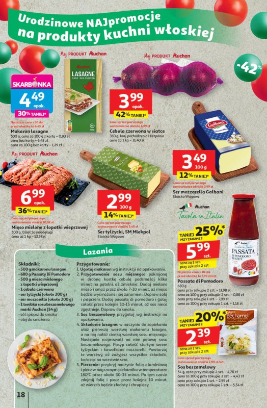 Auchan - gazetka promocyjna Te URODZINY są NAJ Hipermarket  do środy 21.05 - strona 20
