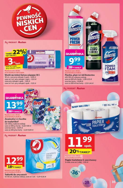 Auchan - gazetka promocyjna Te URODZINY są NAJ Hipermarket  do środy 21.05 - strona 37