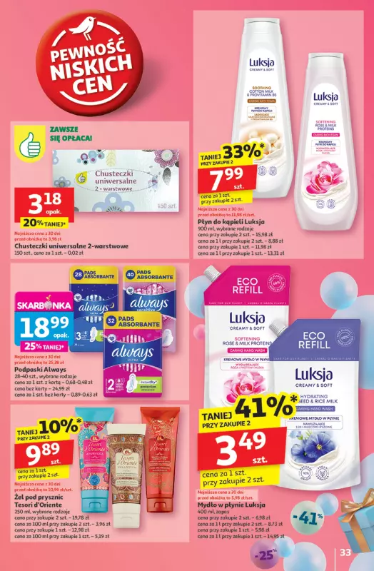 Auchan - gazetka promocyjna Te URODZINY są NAJ Hipermarket od czwartku 15.05 do środy 21.05 - strona 35