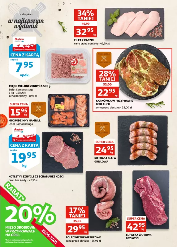Auchan - gazetka promocyjna Gazetka Racibórz I Prezenty od serca na Dzień Mamy od środy 21.05 do wtorku 27.05 - strona 8