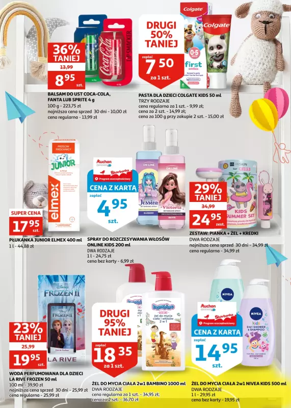 Auchan - gazetka promocyjna Gazetka Zielona Góra I Wielka frajda na Dzień Dziecka od środy 21.05 do wtorku 03.06 - strona 15