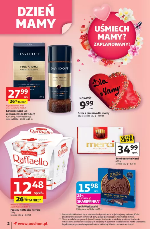 Auchan - gazetka promocyjna Uśmiech mamy? Zaplanowany! Moje Auchan   - strona 2