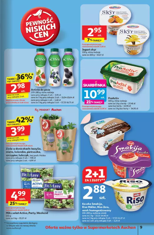 Auchan - gazetka promocyjna Gazetka Uśmiech mamy? Zaplanowany! Supermarket Auchan od czwartku 22.05 do środy 28.05 - strona 11