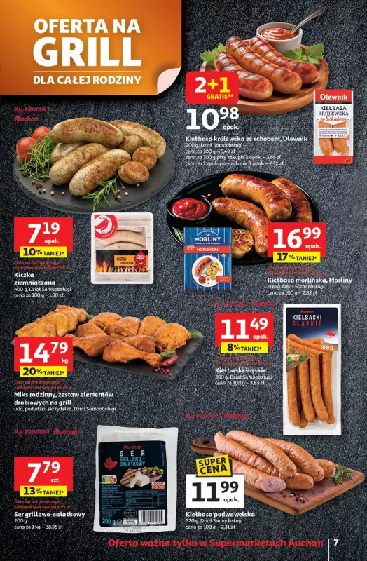Auchan - gazetka promocyjna Gazetka Uśmiech mamy? Zaplanowany! Supermarket Auchan od czwartku 22.05 do środy 28.05 - strona 9