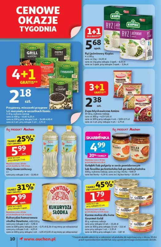 Auchan - gazetka promocyjna Gazetka Uśmiech mamy? Zaplanowany! Supermarket Auchan od czwartku 22.05 do środy 28.05 - strona 12