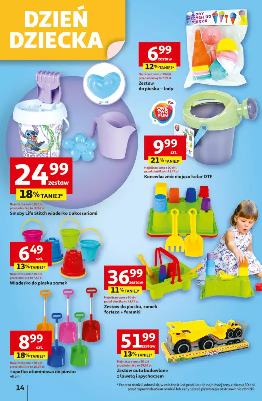 Auchan - gazetka promocyjna Gazetka Uśmiech mamy? Zaplanowany! Hipermarket Auchan  do środy 28.05 - strona 14