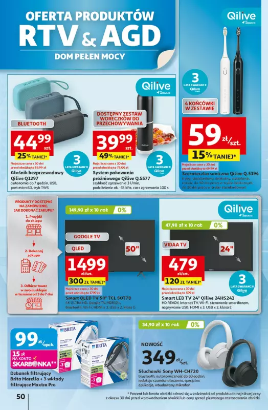 Auchan - gazetka promocyjna Gazetka Uśmiech mamy? Zaplanowany! Hipermarket Auchan od czwartku 22.05 do środy 28.05 - strona 52