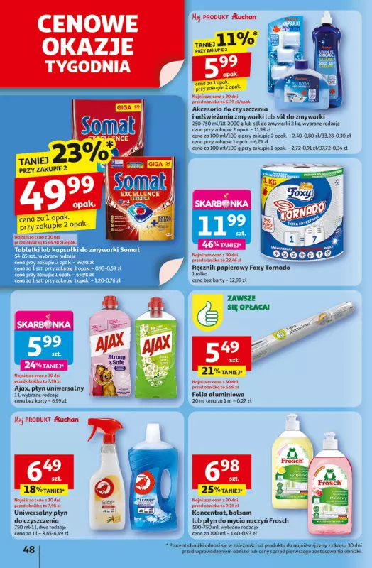 Auchan - gazetka promocyjna Gazetka Uśmiech mamy? Zaplanowany! Hipermarket Auchan od czwartku 22.05 do środy 28.05 - strona 50