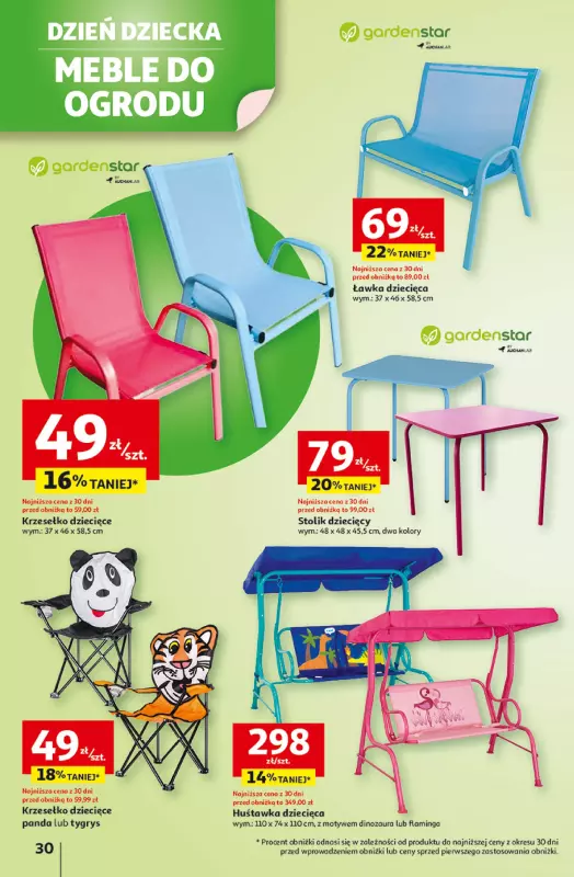 Auchan - gazetka promocyjna Gazetka Uśmiech mamy? Zaplanowany! Hipermarket Auchan  do środy 28.05 - strona 30