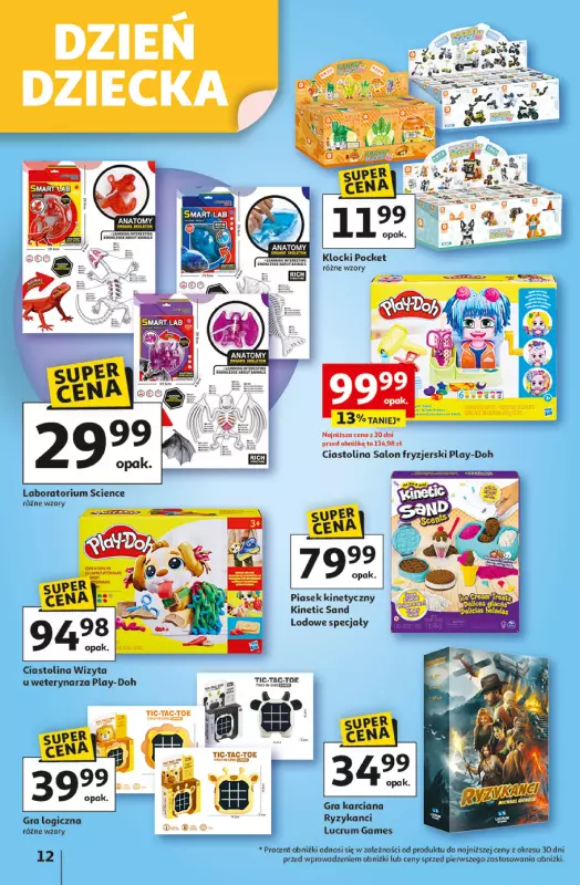 Auchan - gazetka promocyjna Gazetka Uśmiech mamy? Zaplanowany! Hipermarket Auchan od czwartku 22.05 do środy 28.05 - strona 12