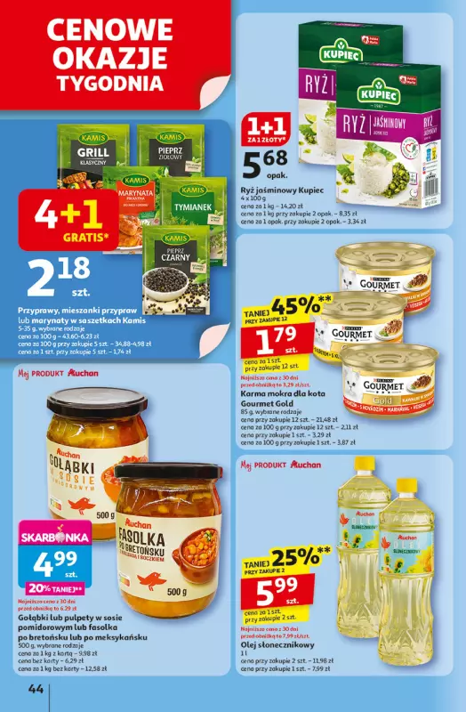 Auchan - gazetka promocyjna Gazetka Uśmiech mamy? Zaplanowany! Hipermarket Auchan  do środy 28.05 - strona 46