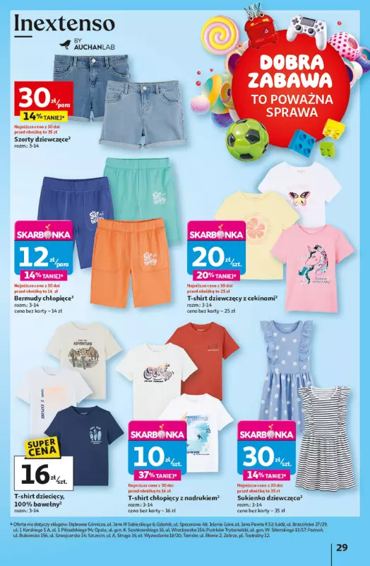 Auchan - gazetka promocyjna Gazetka Uśmiech mamy? Zaplanowany! Hipermarket Auchan  do środy 28.05 - strona 29